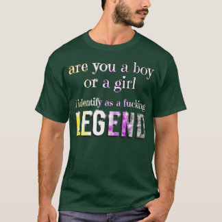 私は伝説として認識する Tシャツ