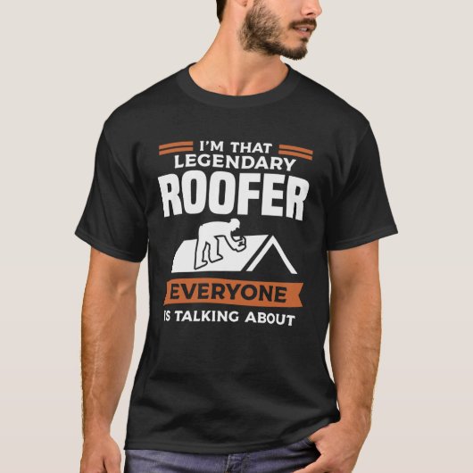 私は伝説の屋上の誰もが話している Tシャツ (正面)