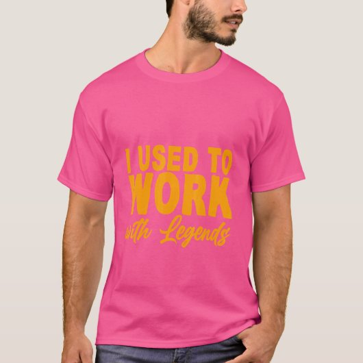 私は伝説を扱うのに慣れていた Tシャツ (正面)