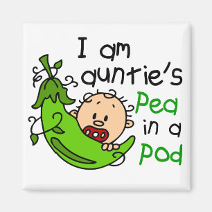 私は伯母さんのですPea Pod マグネット