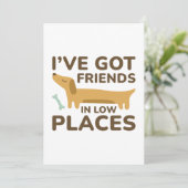 私は低い所得で友達がいる サンキューカード (スタンド正面)