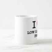 私は低くぶら下がったなフルーツを愛します コーヒーマグカップ (中央)