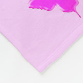 私は体カスタマイズ操の毛布が大好きパーソナライズされたです フリースブランケット (角)