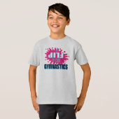 私は体操のワイシャツのために弾きます Tシャツ (正面フル)