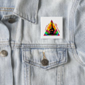 私は体操の三角形#4を愛します 缶バッジ (インサイチュ)