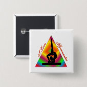 私は体操の三角形#4を愛します 缶バッジ (正面&裏面)