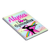 私は体操スターすごいデザイン ノートブック (右側)