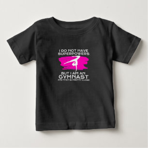 私は体操選手です それはかなり近い ベビーTシャツ
