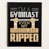 私は体操選手で手も引き裂かれる プランナー手帳 (正面)