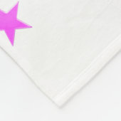 私は体活気づける操のデザイン フリースブランケット (角)