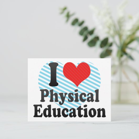 私は体育が好き ポストカード (スタンド正面)