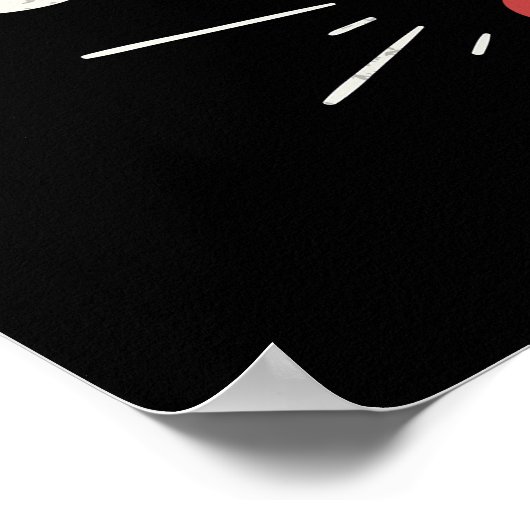 私は体重が重くてスクワットが少ないのが好きだ ポスター (角)