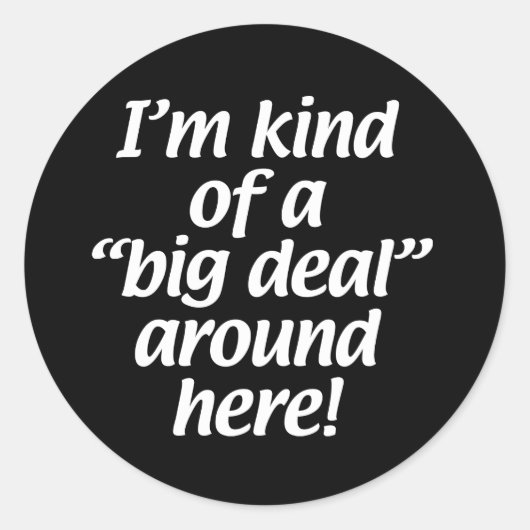 私は何か大きな問題のまわりにだ。 ラウンドシール (正面)