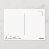 私は何が正しいのか知っている。神は神の賛美御子だ。ポストカード ポストカード (裏面)