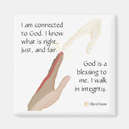 私は何が正しいのか知っている。神は神の賛美御子だ。マグネット マグネット