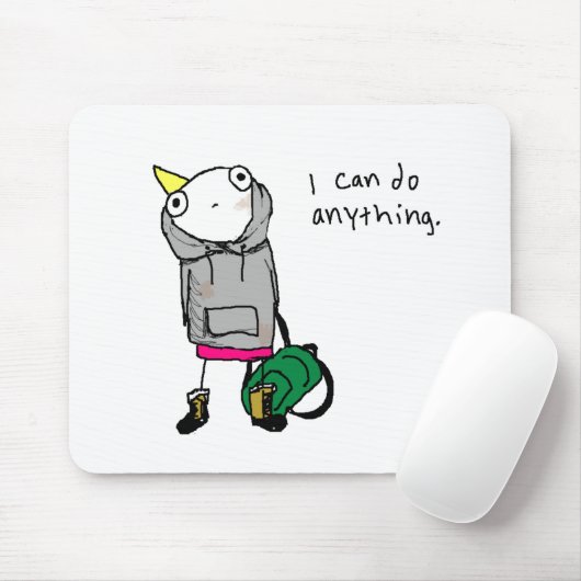 私は何でもしてもいいです マウスパッド (マウス)