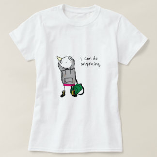 私は何でもしてもいいです Tシャツ