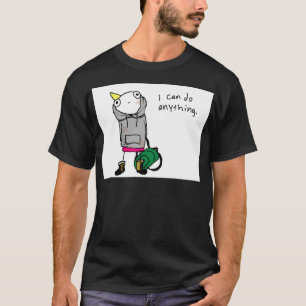 私は何でもしてもいいです Tシャツ