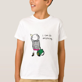 私は何でもしてもいいです Tシャツ