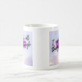 私は何でもできる… コーヒーマグカップ (中央)