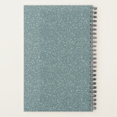 私は何でも出来るおもしろいティール(緑がかった色)2021 プランナー手帳 (裏面)