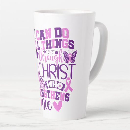 私は何でも… カフェラテマグ (右アングル)