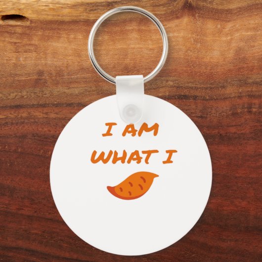 私は何と私のヤムクラシック キーホルダー (正面)