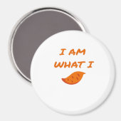 私は何と私のヤムクラシック マグネット (正面/裏面)