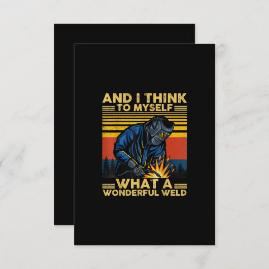 私は何と素晴らしい歓迎の贈り物か サンキューカード (正面/裏面)