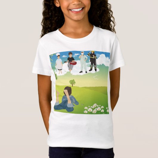 私は何になる Tシャツ (正面)