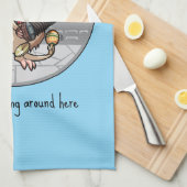 私は何もかものまわりにBandicoot One Man Bandする キッチンタオル (四つ折り)