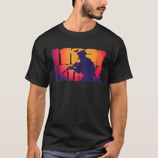 私は何もタンクのトップ5 Tシャツ (正面)