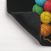 私は何もラクーン愛好家おもしろい糸愛好家W後悔 マウスパッド (コーナー)