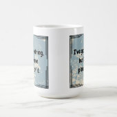 私は何も得ない コーヒーマグカップ (中央)