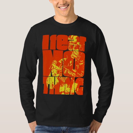 私は何も恐れない 1 Tシャツ (正面)