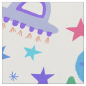 私は何らかの宇宙宇宙のUFOパターンが必要 ファブリック (クローズアップ)