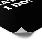 私は何をした?_ユーモア、ジョーク、皮肉 ポスター (角)