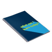 私は何を今日学んでもいいですか。 ノート (右側)