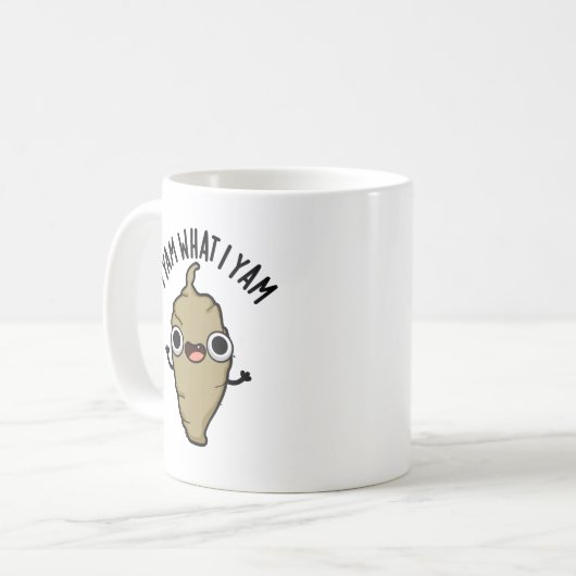 私は何を私はビーギーおもしろいプン コーヒーマグカップ (正面左)