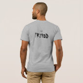 私は何を言ってもいいですか。三脚のベビー。 Tシャツ (裏面フル)