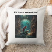 私は何処読へ装飾用クッション クッション (ブランケット)