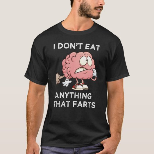 私は何食べもファルトしない Tシャツ (正面)