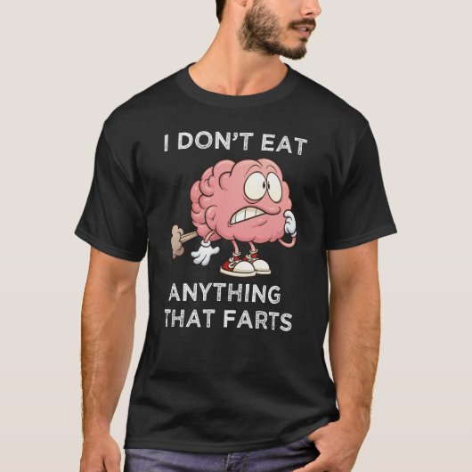 私は何食べもファルトしない Tシャツ (正面)