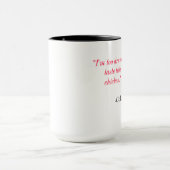 私は余りにこの鶏を味わうには飲まれます マグカップ (中央)