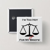 私は余りに熱いです… 缶バッジ (正面&裏面)