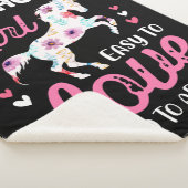 私は余裕を持って懸命を愛する馬の少女簡単 シェルパブランケット (3/4)