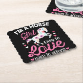 私は余裕を持って懸命を愛する馬の少女簡単 ペーパーコースター (アングル)