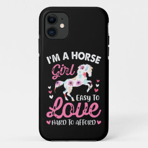 私は余裕を持って懸命を愛する馬の少女簡単 iPhone 11 ケース