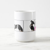 "私は作りました食糧"を コーヒーマグカップ (中央)