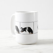 "私は作りました食糧"を コーヒーマグカップ (正面左)